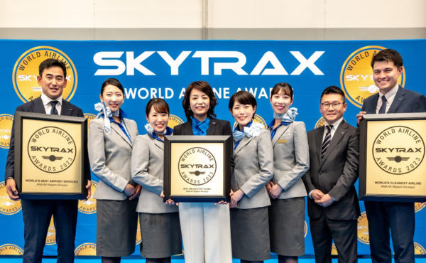 ANA recibe varios reconocimientos de Skytrax