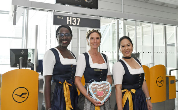 Lufthansa le da la bienvenida al Oktoberfest